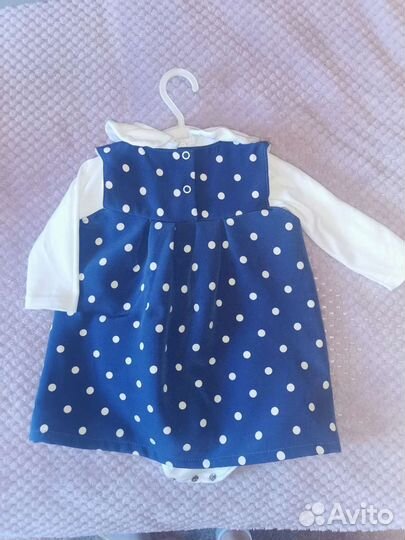 Платье горошинка