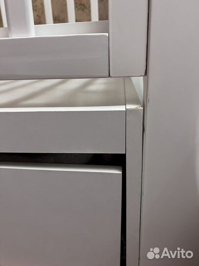 Детская кровать из бука