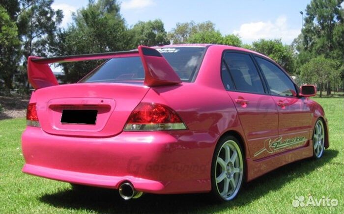 Обвес Бампера на Mitsubishi Lancer 9