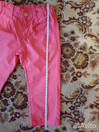 Брюки летние для девочки 80