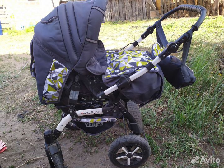 Коляска 2 в 1 verdi + ходунки+коляска трость