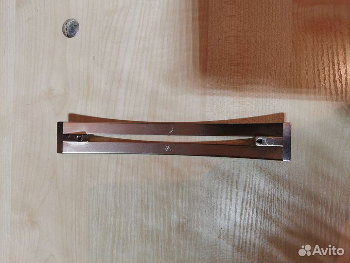 Мебельные ручки скобы стальные