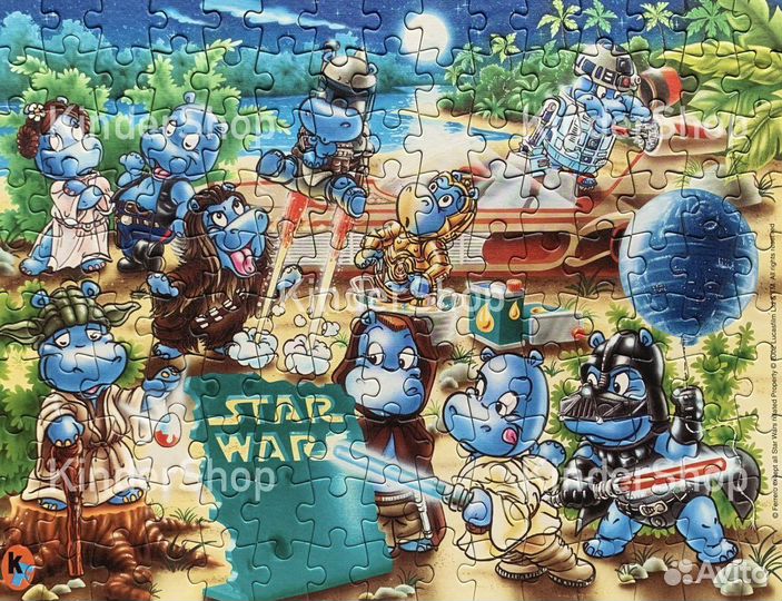 Макси пазлы Звездные Войны Киндер