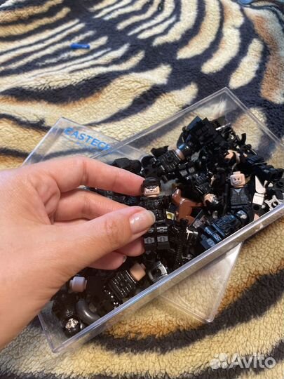 Lego человечки спецназ