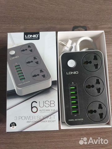 Сетевой фильтр ldnio(зарядное устройство USB)