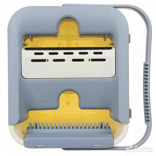 Швабра vetta гладкая с ведром и отжимом 444-380