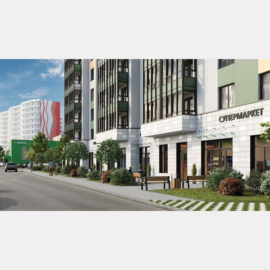 Квартира-студия, 23,5 м², 15/18 эт.