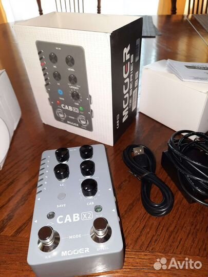 Mooer Cab X2 педаль эффектов эмулятор кабинетов