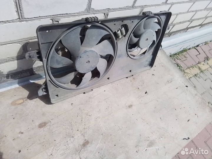 Вентилятор охлаждения двигателя ford transit