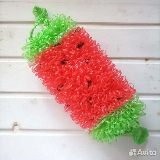 Мочалка вязаная