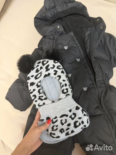 Комбинезон зимний happy baby 80-86