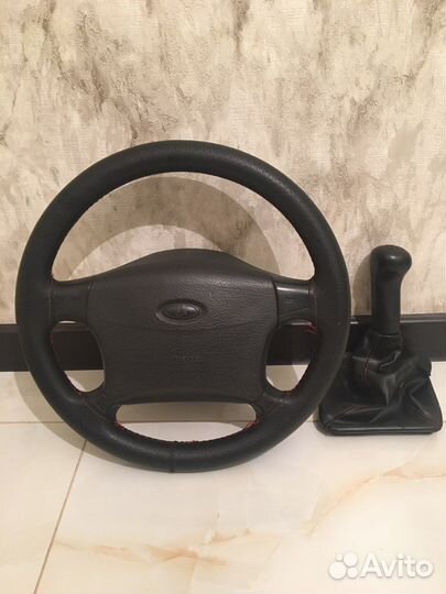 Руль Приора 1 с подушкой безопасности