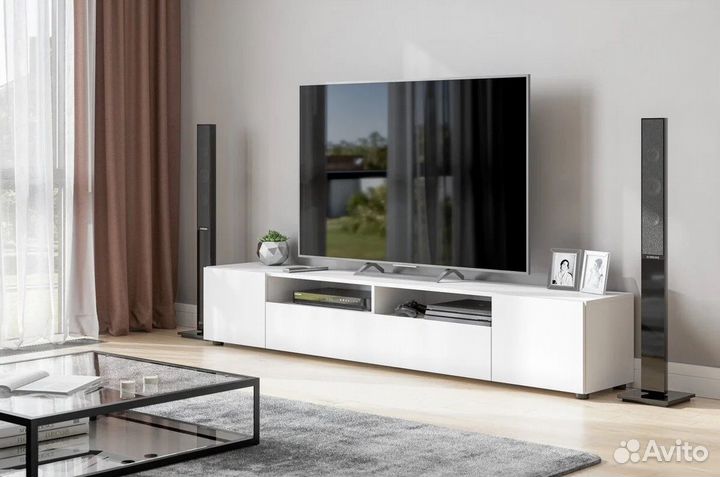 Тв тумба. Подвесная/напольная. В наличии