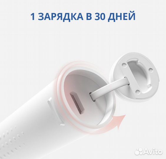 Электрическая зубная щетка xiaomi T100