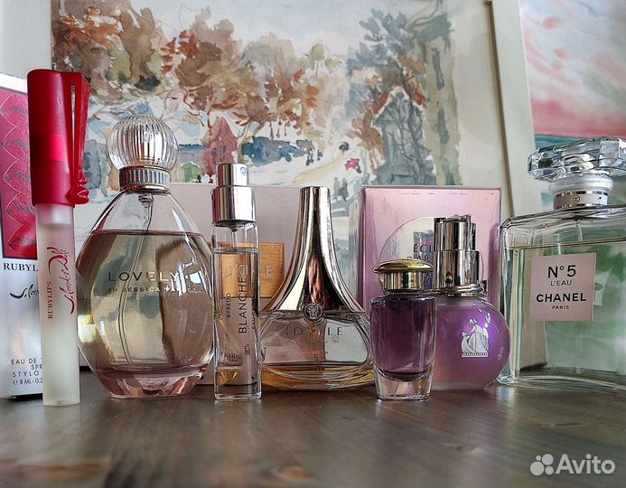 Chanel 5 L eau, Guerlain Idylle, Lanvin, Byredo