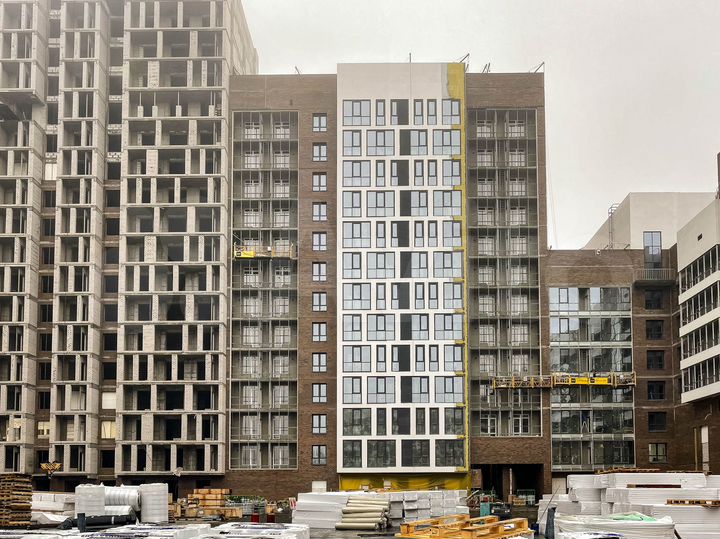 3-к. квартира, 68 м², 7/17 эт.