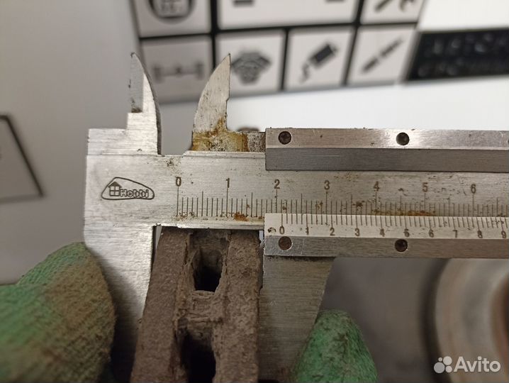 Диск тормозной передний для VW Passat B5