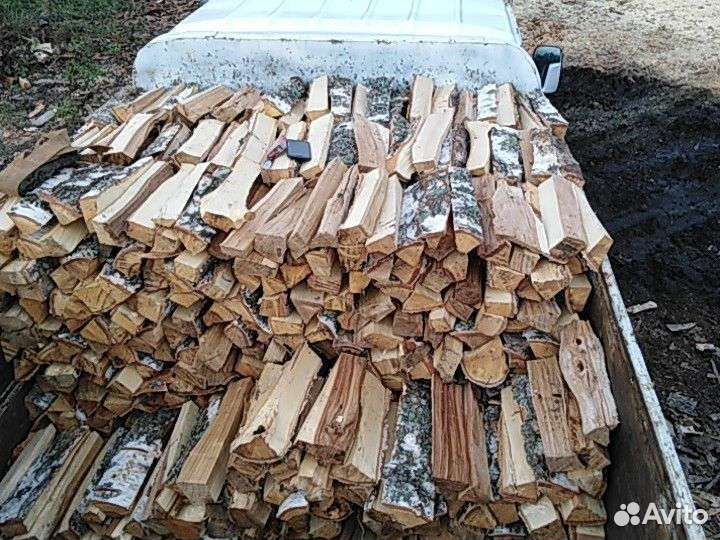 Дрова березовые колотые