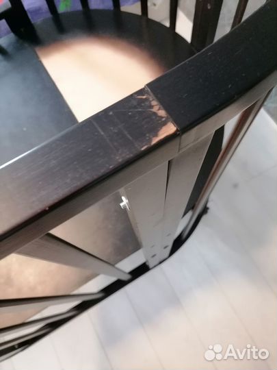 Кроватка трансформер круглая 7в 1