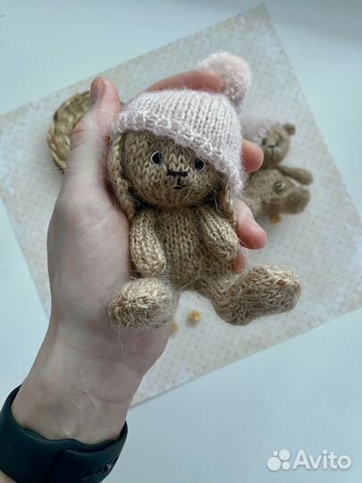 Уютные ишрушки - набор: мишка и зайка