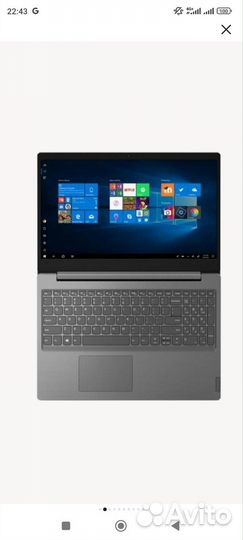 Ноутбук Lenovo V15-IGL Gray (82C3001NAK)