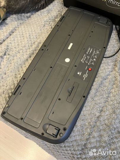 Клавиатура logitech Cordless Desktop EX110