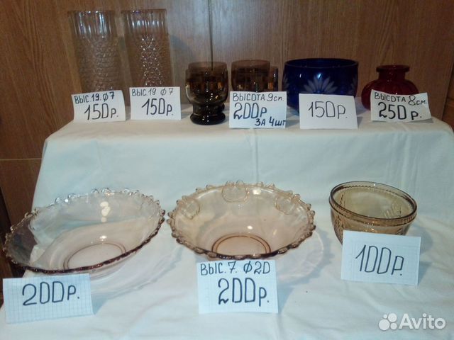 Хрусталь и стекло