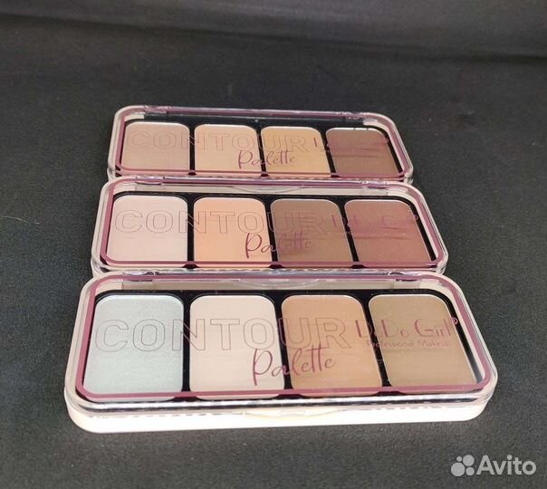 Палетка контуринга для лица