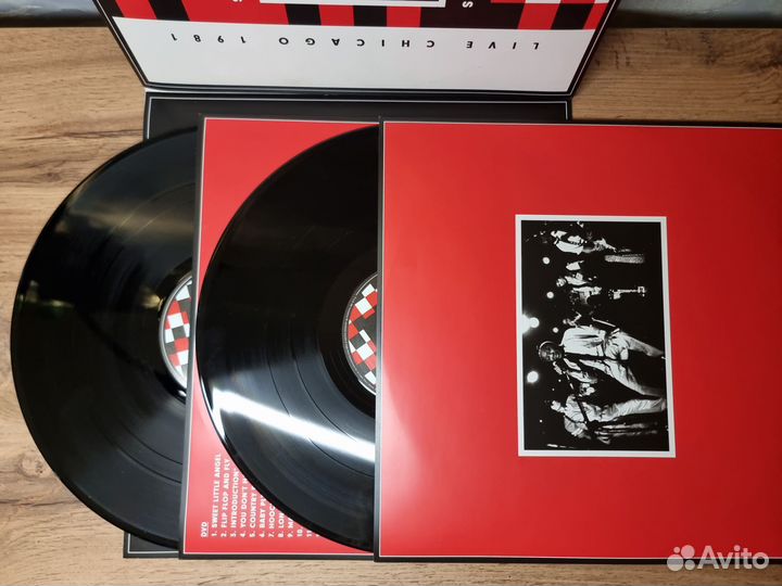 LP Muddy waters, The Rolling stones- live Chicago