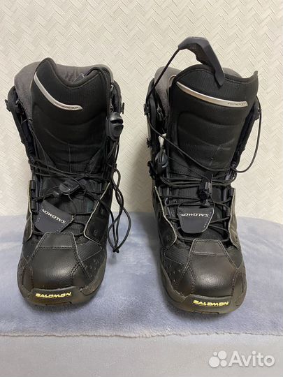 Сноубордические ботинки salomon, для сноуборда