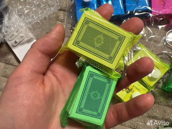 Карты игральные мини на брелке