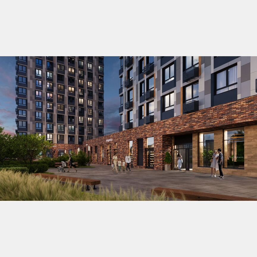 1-к. квартира, 35,3 м², 6/29 эт.