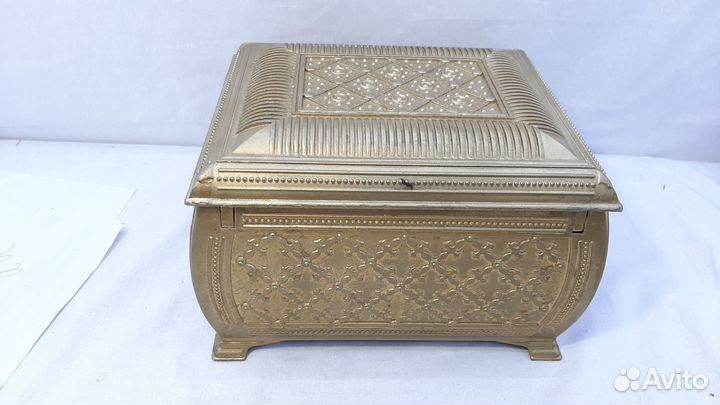 Шкатулка СССР металл дюралюминий