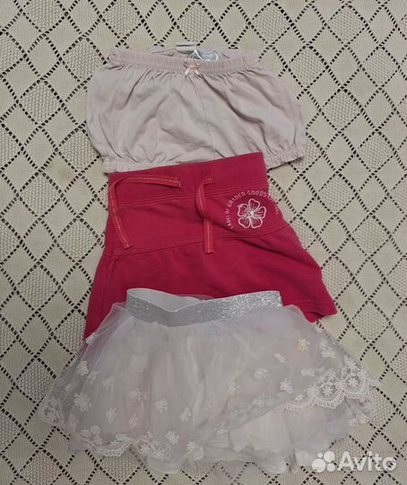 Вещи пакетом на девочку 86 92