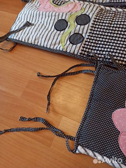 Бортики в детскую кроватку