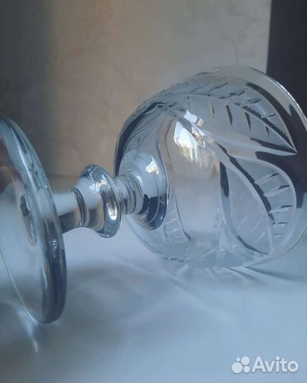 Хрустальная ваза, тарелки, ложки СССР