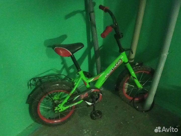 Детский велосипед mustang 14