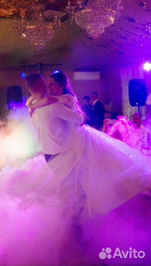 Тяжёлый дым, холодные фонтаны,конфетти бластер