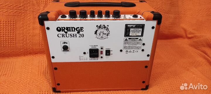 Комбоусилитель Orange crush 20 + кабель