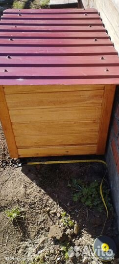 Будка для собаки утепленная