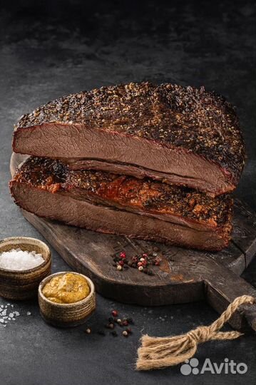 Брискет из смокера