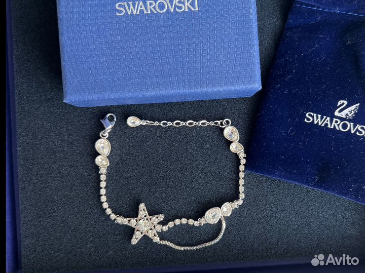 Браслет колье Swarovski