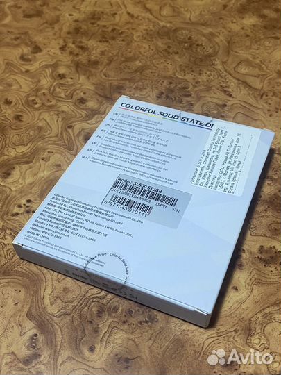 SSD диск Colorful SL500 512gb