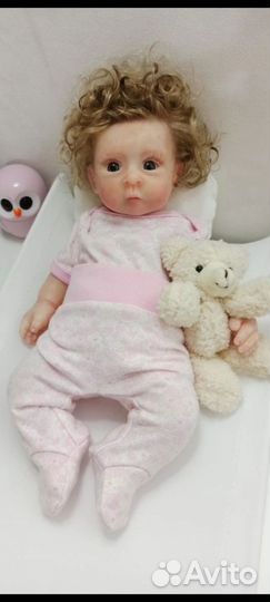 Кукла Реборн силиконовая девочка