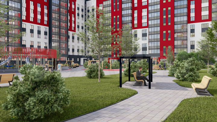 Квартира-студия, 40,1 м², 2/11 эт.