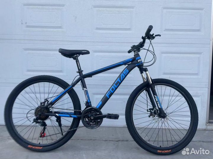 Велосипед горный 26 черный с синим