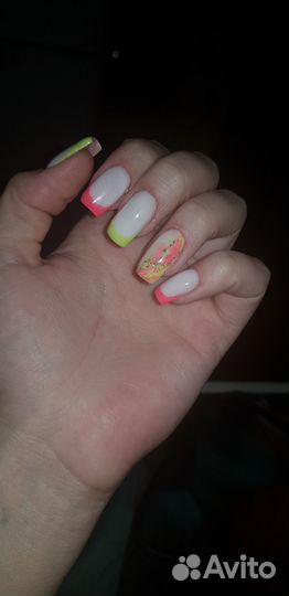 Маникюр гель лак