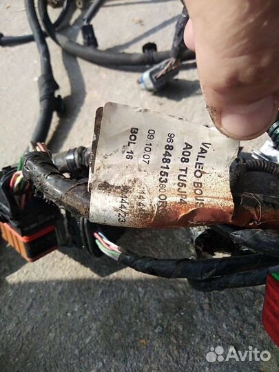 Моторная проводка Ситроен С4 1.6