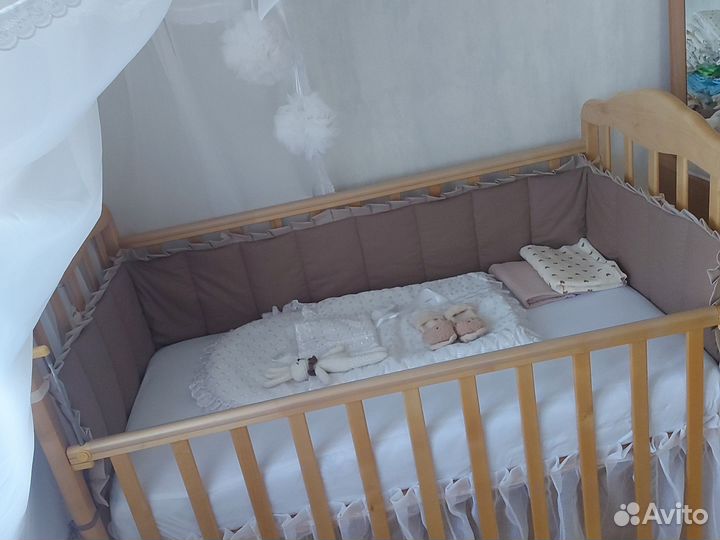 Бортики в кроватку