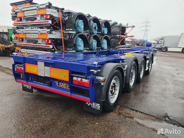 Полуприцеп контейнеровоз Reistreyler 3FCART, 2023